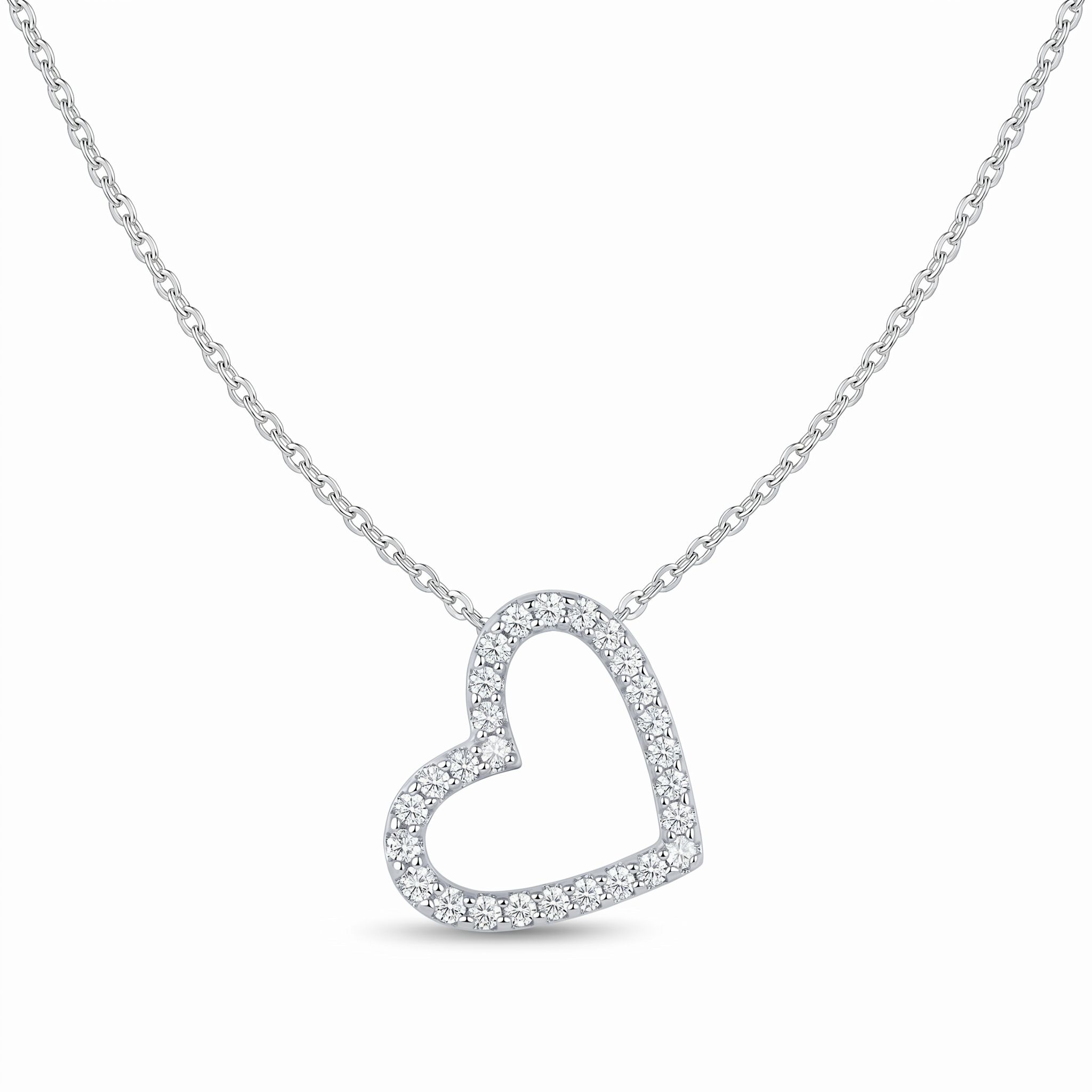 Sparkle Heart Necklace